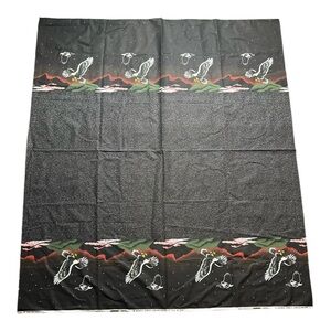 Vintage 80/90s General Fabric Company Printed USA By DFC Western Eagle Fabric